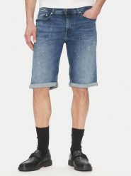 KARL LAGERFELD Szorty jeansowe 265820 552832 Granatowy Regular Fit. Niebieskie szorty KARL LAGERFELD, m, bez wzorów, z bawełny. Za 559.99 zł.