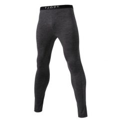Męskie legginsy termoaktywne ze 100% wełny merynosów - Finn 210. Niebieskie bielizna termoaktywna FJORK MERINO, m, bez wzorów, z wełny, narciarskie. W wyprzedaży za 239.00 zł.