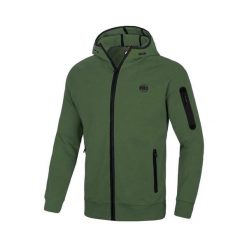 Bluza męska Pitbull rozpinana z kapturem Beachfront. Czarne bluzy PITBULL, l, bez wzorów, z kapturem. Za 289.00 zł.