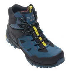 Męskie Buty Do Chodzenia Regen. Brązowe buty turystyczne Regatta, bez wzorów, z gumy, bez zapięcia, trekkingowe. Za 549.99 zł.
