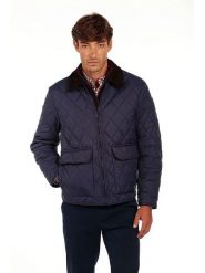 The Time of Bocha Kurtka pikowana "Husky" w kolorze granatowym rozmiar: L. Niebieskie kurtki The Time of Bocha, l, bez wzorów, bez kaptura. Za 282.80 zł.