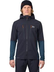 Hannah Kurtka hybrydowa "Trane" w kolorze antracytowo-morskim rozmiar: XXL. Czarne kurtki outdoor i hardshell Hannah, xxl, bez wzorów, bez kaptura. Za 434.99 zł.