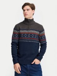 Blend Sweter 20717433 Granatowy Regular Fit. Niebieskie swetry rozpinane Blend, m, bez wzorów, z syntetyku, bez kołnierzyka, bez ramiączek. Za 179.99 zł.