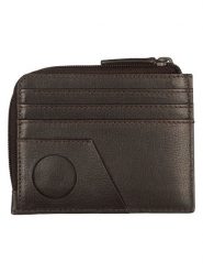 Tom Tailor Skórzany portfel "Bela" w kolorze brązowym - 11 x 7 cm rozmiar: onesize. Brązowe portfele Tom Tailor, bez wzorów, z materiału. Za 43.99 zł.