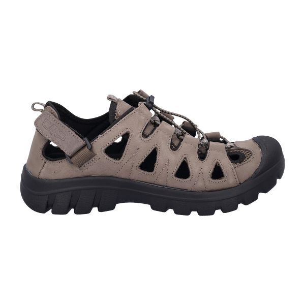 Sandały CMP Avior 2.0. Brązowe sandały CMP, z nubiku, bez zapięcia. Za 353.20 zł.