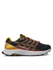 Merrell Sneakersy Moab Flight J067531 Czarny. Czarne buty sportowe casual Merrell, bez wzorów, z materiału, bez zapięcia. Za 339.99 zł.