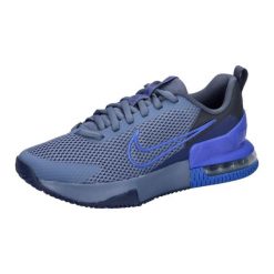 Buty treningowe męskie Nike Air Max Alpha Trainer 6. Niebieskie buty treningowe Nike, bez wzorów, z materiału, na fitness i siłownię, nike air max. Za 444.00 zł.