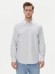 Calvin Klein Jeans Koszula LV04RB119G Niebieski Regular Fit. Niebieskie koszule Calvin Klein Jeans, m, bez wzorów, z bawełny, bez kołnierzyka, bez ramiączek. Za 459.99 zł.