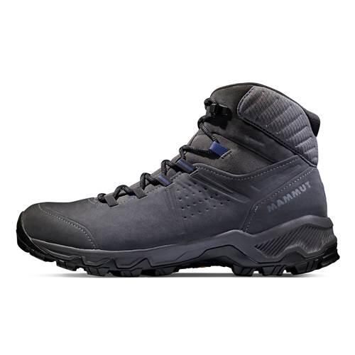 Buty trekkingowe męskie Mammut Mercury Iv Mid Gtx. Czarne buty trekkingowe Mammut, na zimę, bez wzorów, z materiału, za kostkę, bez zapięcia, trekkingowe. Za 781.30 zł.