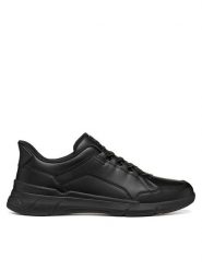 Geox Sneakersy U Vittour Plus U659KA 000BC C9999 Czarny. Czarne buty sportowe casual Geox, bez wzorów, ze skóry, bez zapięcia. Za 449.99 zł.