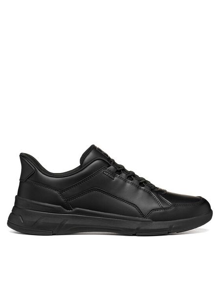 Geox Sneakersy U Vittour Plus U659KA 000BC C9999 Czarny. Czarne buty sportowe casual Geox, bez wzorów, ze skóry, bez zapięcia. Za 449.99 zł.