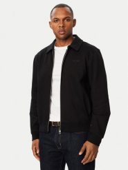 Guess Kurtka przejściowa M6BQ24 K6164 Czarny Regular Fit. Czarne kurtki Guess, m, z aplikacjami, z bawełny, bez kaptura. Za 434.99 zł.