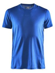 Craft Koszulka sportowa "ADV Essence" w kolorze granatowym rozmiar: XL. Niebieskie t-shirty sportowe Craft, bez wzorów, bez ramiączek, outdoorowe. Za 86.99 zł.