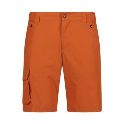 Bermudy rozciągliwe z kieszeniami cargo CMP. Brązowe szorty CMP, l, bez wzorów, sportowe. Za 209.00 zł.
