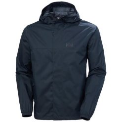Kurtka wodoodporna Helly Hansen Vancouver. Niebieskie kurtki Helly Hansen, m, bez wzorów, bez kaptura. W wyprzedaży za 484.80 zł.