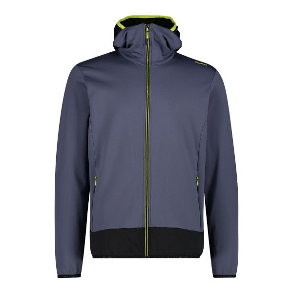 Bluza męska rowerowa CMP 34E1697. Szare bluzy z kapturem CMP, m, bez wzorów, z tkaniny, z kapturem. Za 372.50 zł.
