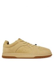 HUGO Sneakersy Hadrian 50541798 Beżowy. Brązowe buty sportowe casual Hugo, bez wzorów, ze skóry, bez zapięcia. Za 439.99 zł.