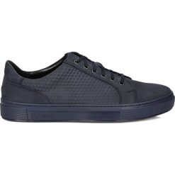 Granatowe trampki męskie. Buty sportowe casual marki Kazar. Za 449.00 zł.