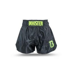 Szorty do boksu tajskiego Booster Fight Gear TBT Core 1. Czarne krótkie spodenki sportowe BOOSTER FIGHT GEAR, l, z aplikacjami. Za 224.00 zł.
