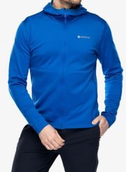Bluza z kapturem męska Montane Fury Lite Hoodie. Niebieskie bluzy z kapturem Montane, l, bez wzorów, z poliesteru, z kapturem. Za 510.45 zł.
