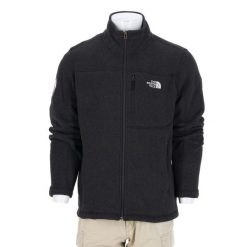 Second life - The North Face kurtka polarowa męska - Jak nowy. Czarne kurtki The North Face, l, bez wzorów, z polaru, bez kaptura. Za 170.36 zł.