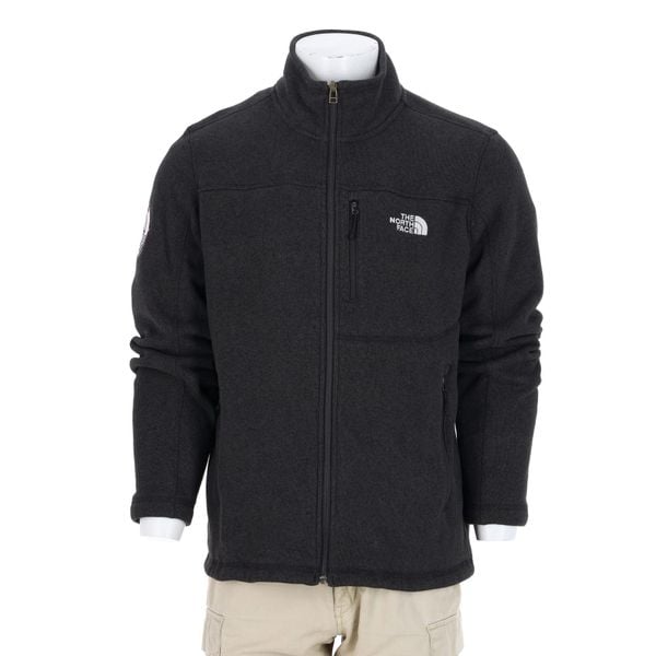Second life - The North Face kurtka polarowa męska - Jak nowy. Czarne kurtki The North Face, l, bez wzorów, z polaru, bez kaptura. Za 170.36 zł.