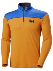 Helly Hansen Koszulka funkcyjna w kolorze pomarańczowo-niebieskim rozmiar: M. Niebieskie t-shirty sportowe Helly Hansen, bez wzorów, bez ramiączek, outdoorowe. Za 128.25 zł.