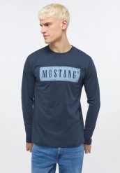 MUSTANG Adrian C Print MĘSKA KOSZULKA Z DŁUGIM RĘKAWEM Outer Space 1013540 5330. Bluzki z długim rękawem Mustang, l, bez wzorów, bez kołnierzyka, bez ramiączek. Za 99.99 zł.