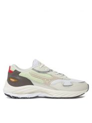 Mizuno Sneakersy Wave Rider Beta D1GA331101 Biały. Białe buty sportowe casual Mizuno, bez wzorów, z materiału, bez zapięcia. Za 639.99 zł.