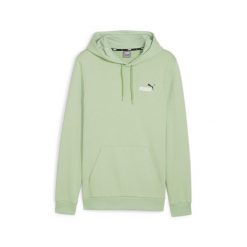 Bluza Sportowa Męska Puma Ess+ 2 Col Small Logo Tr. Zielone bluzy bez kaptura Puma, m, bez wzorów, bez kaptura. Za 174.99 zł.