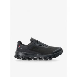 Buty trailowe męskie On Running Cloudvista 2. Czarne buty do biegania On Running, bez wzorów, bez zapięcia, do biegania. Za 585.99 zł.