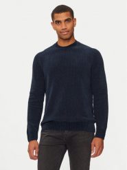 Boss Sweter 50523568 Granatowy Regular Fit. Niebieskie swetry rozpinane Boss, l, bez wzorów, z bawełny, bez kołnierzyka, bez ramiączek. Za 749.99 zł.