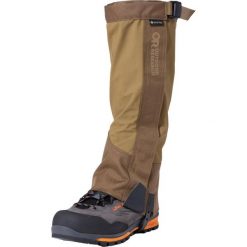 Stuptuty Outdoor Research Crocodile Gaiters. Brązowe buty trekkingowe OUTDOOR RESEARCH, bez wzorów, bez zapięcia. Za 398.99 zł.