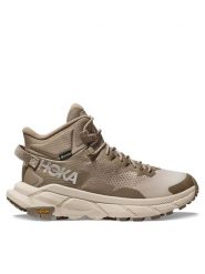 Hoka Trekkingi Trail Code Gtx GORE-TEX 1123165 Brązowy. Brązowe botki sznurowane HOKA, bez wzorów, z gore-texu, bez obcasa, bez zapięcia. Za 719.99 zł.