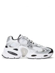 Polo Ralph Lauren Sneakersy 809913923001 Szary. Szare buty sportowe casual Polo Ralph Lauren, bez wzorów, z materiału, bez zapięcia. Za 1,439.00 zł.
