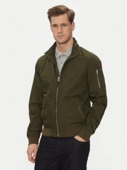 SCHOTT N.Y.C. Kurtka przejściowa Kenny Khaki Regular Fit. Brązowe kurtki SCHOTT N.Y.C., m, bez wzorów, z syntetyku, bez kaptura. Za 499.99 zł.