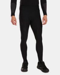 Męskie legginsy biegowe Kilpi GEARS-M. Czarne legginsy długie sportowe Kilpi, m, bez wzorów, z nylonu, do biegania. Za 215.49 zł.