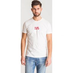Biały t-shirt Diesel T-Diego - Biały. Białe t-shirty Diesel, l, bez wzorów, z bawełny, bez kołnierzyka, bez ramiączek. Za 135.00 zł.