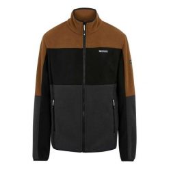 Polarowy Top Męska Ormont. Brązowe bluzy Regatta, na zimę, m, bez wzorów, z polaru, bez kaptura. Za 118.99 zł.