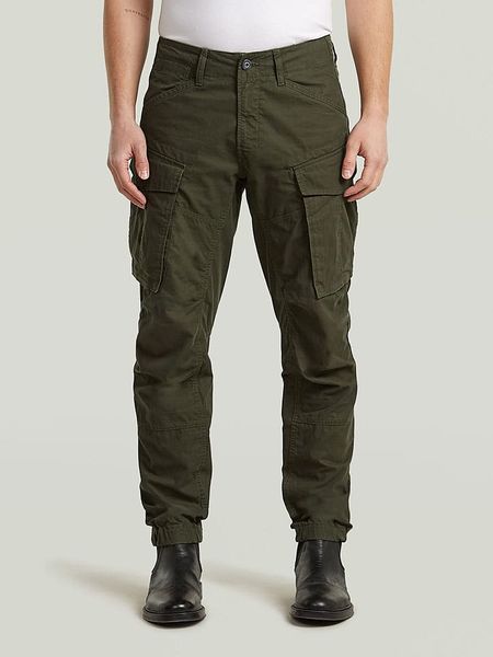 G-Star Bojówki w kolorze khaki rozmiar: W32/L34. Brązowe joggery i bojówki G-Star, l, bez wzorów, z bawełny, retro. Za 214.78 zł.