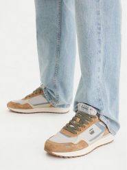 G-Star Raw Sneakersy EO-XAVI-01 Brązowy. Brązowe buty sportowe casual G-Star, bez wzorów, z materiału, bez zapięcia. Za 165.99 zł.