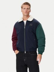 Tommy Jeans Kurtka przejściowa Flag Aviator DM0DM23499 Granatowy Regular Fit. Niebieskie kurtki Tommy Jeans, l, bez wzorów, z jeansu, bez kaptura. Za 899.99 zł.
