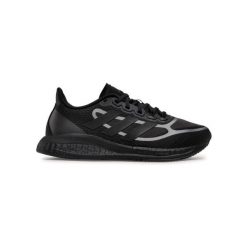 Buty do biegania męskie, adidas Supernova +. Czarne buty do biegania Adidas, bez wzorów, bez zapięcia, do biegania. W wyprzedaży za 292.00 zł.