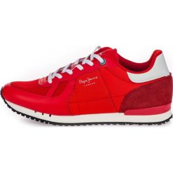 Pepe Jeans tenisówki męskie Tinker Hr 41 czerwone. Czerwone trampki Pepe Jeans, m, bez wzorów, bez zapięcia. Za 365.00 zł.
