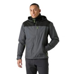 Kurtka z kapturem Helly Hansen Crew 2. Szare odzież kompresyjna Helly Hansen, s, bez wzorów, z materiału. Za 830.50 zł.