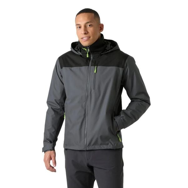 Kurtka z kapturem Helly Hansen Crew 2. Szare kurtki Helly Hansen, s, bez wzorów, z materiału, z kapturem. Za 830.50 zł.