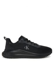 Calvin Klein Jeans Sneakersy Eva Runner Mix Mesh YM0YM01285 Czarny. Czarne buty sportowe casual Calvin Klein Jeans, bez wzorów, z jeansu, bez zapięcia. Za 439.99 zł.