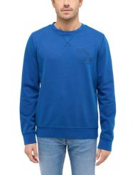 Męska Bluza Nierozpinana Mustang Style Clio Navy Peony 1016260 5445. Niebieskie bluzy Mustang, m, bez wzorów, bez kaptura. Za 149.99 zł.