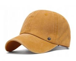 Czapka z Daszkiem, Żółta, Musztardowa Letnia - 100% BAWEŁNA, Przewiewna, Pako Jeans. Żółte czapki z daszkiem Pako Jeans, na lato, bez wzorów, z bawełny. Za 49.00 zł.