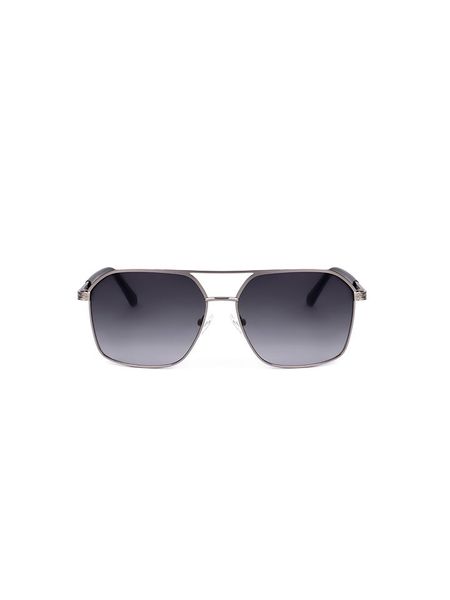 Guess Męskie okulary przeciwsłoneczne w kolorze srebrno-czarnym rozmiar: 60. Czarne okulary przeciwsłoneczne Guess. Za 133.60 zł.